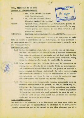 INFORME 026-AGN-OGAJ-93