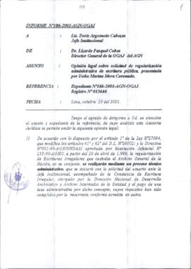INFORME 186-2001-AGN-OGAJ