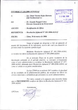 INFORME 110-2006-AGN/OGAJ