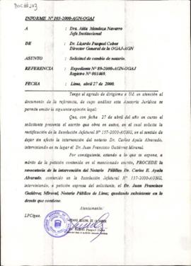 INFORME 103-2000-AGN-OGAJ