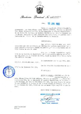 Resolución Directoral N° 013-93-AGN/OTA
