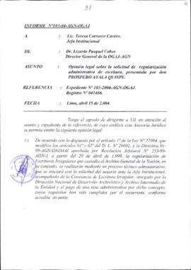 INFORME 103-2004-AGN-OGAJ