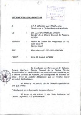 INFORME 092-02-AGN-OGAJ