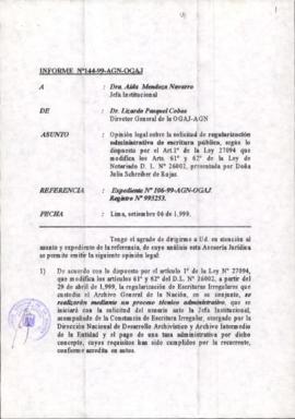 INFORME 144-99-AGN-OGAJ