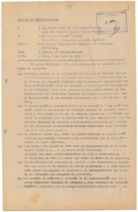 INFORME 060-91-AGN/OAJ