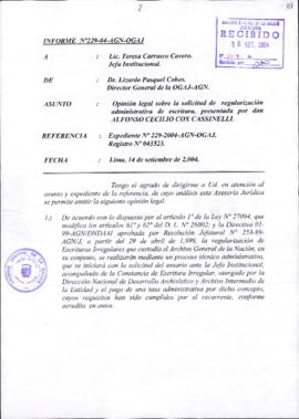 INFORME 229-2004-AGN-OGAJ