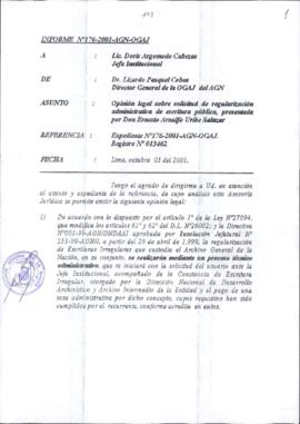 INFORME 176-2001-AGN-OGAJ