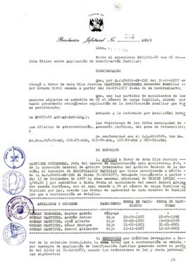 Resolución Jefatural N° 226-1988/AGN/J