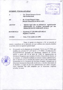INFORME 249-2004-AGN-OGAJ