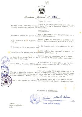 Resolución Jefatural N° 108-1988/AGN/J