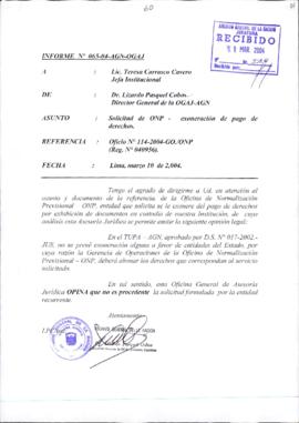 INFORME 068-2003-AGN-OGAJ