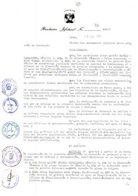 Resolución Jefatural N° 060-1990/AGN/J