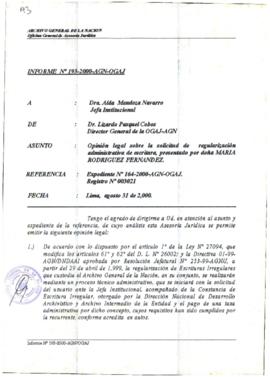 INFORME 193-2000-AGN-OGAJ