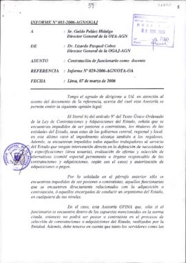 INFORME 081-2006-AGN/OGAJ