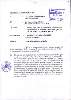 INFORME 307-2004-AGN-OGAJ