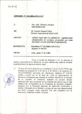 INFORME 148-2000-AGN-OGAJ