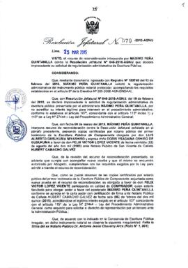 Resolución Jefatural N° 070-2015-AGN/J