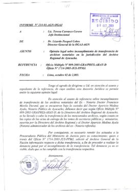 INFORME 214-2003-AGN-OGAJ