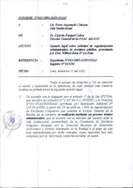 INFORME 163-2001-AGN-OGAJ