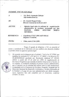 INFORME 017-2003-AGN-OGAJ