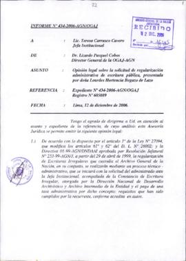 INFORME 434-2006-AGN/OGAJ
