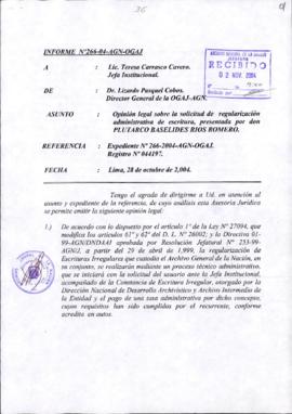 INFORME 266-2004-AGN-OGAJ