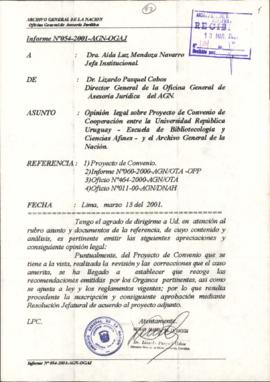 INFORME 054-2001-AGN-OGAJ