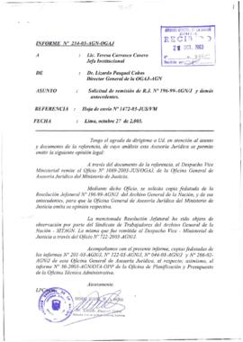 INFORME 234-2003-AGN-OGAJ