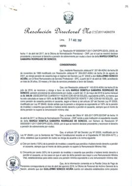 Resolución Directoral N° 040-2017-AGN/OTA