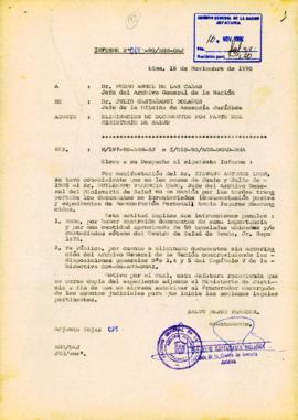 INFORME 062-90-AGN/OAJ