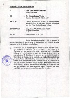 INFORME 181-99-AGN-OGAJ