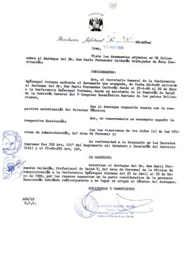 Resolución Jefatural N° 060-1988/AGN/J