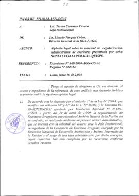 INFORME 160-2004-AGN-OGAJ