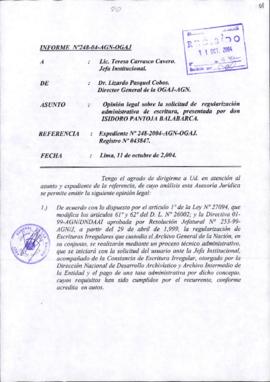 INFORME 248-2004-AGN-OGAJ