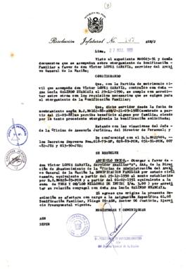 Resolución Jefatural N° 107-1991/AGN/J