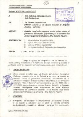 INFORME 055-2001-AGN-OGAJ