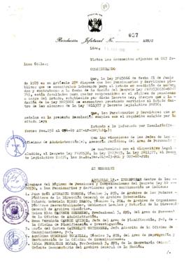 Resolución Jefatural N° 037-1989/AGN/J