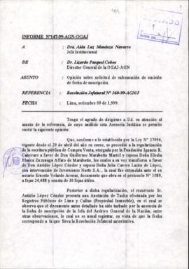 INFORME 147-99-AGN-OGAJ