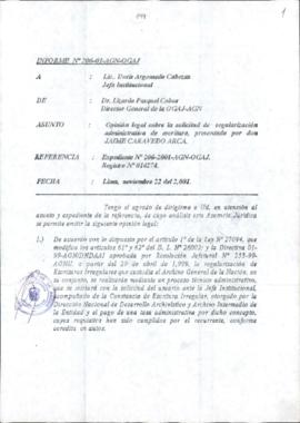 INFORME 206-2001-AGN-OGAJ