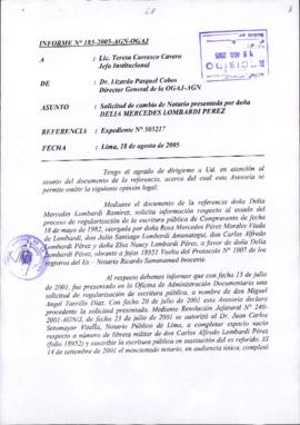 INFORME 185-2005-AGN-OGAJ