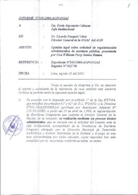 INFORME 145-2001-AGN-OGAJ