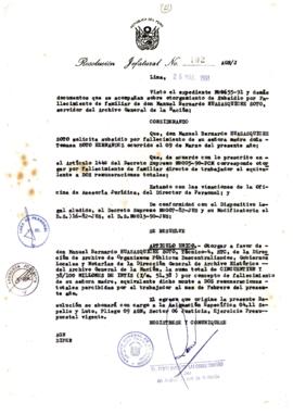 Resolución Jefatural N° 102-1991/AGN/J