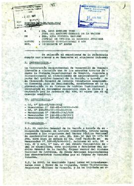 INFORME S/N-85/AGN-JOAJ