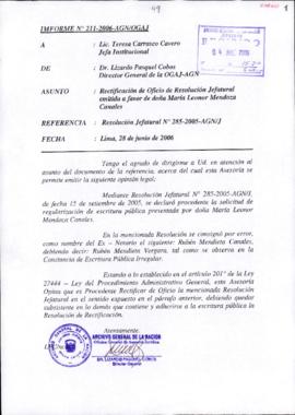 INFORME 211-2006-AGN/OGAJ