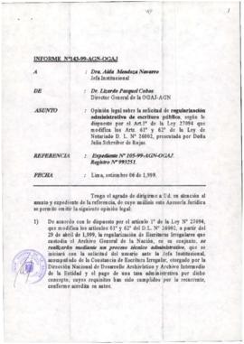 INFORME 143-99-AGN-OGAJ