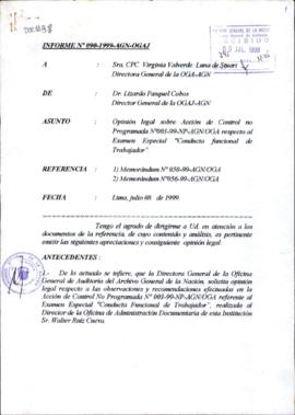 INFORME 090-99-AGN-OGAJ