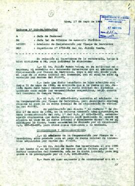 INFORME 040-84/AGN-JOAJ