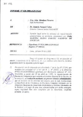 INFORME 028-2000-AGN-OGAJ