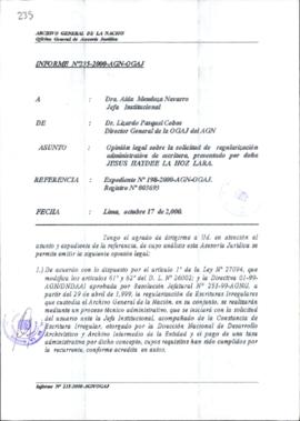 INFORME 235-2000-AGN-OGAJ