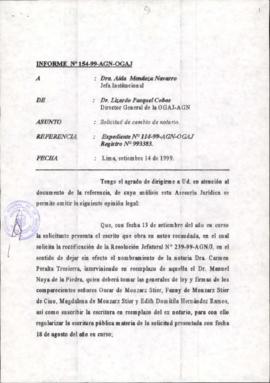 INFORME 154-99-AGN-OGAJ